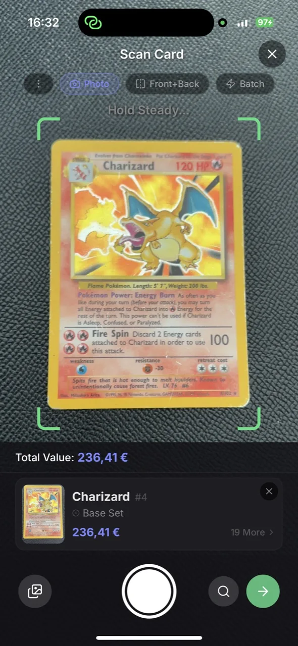 PokeValue scanner
